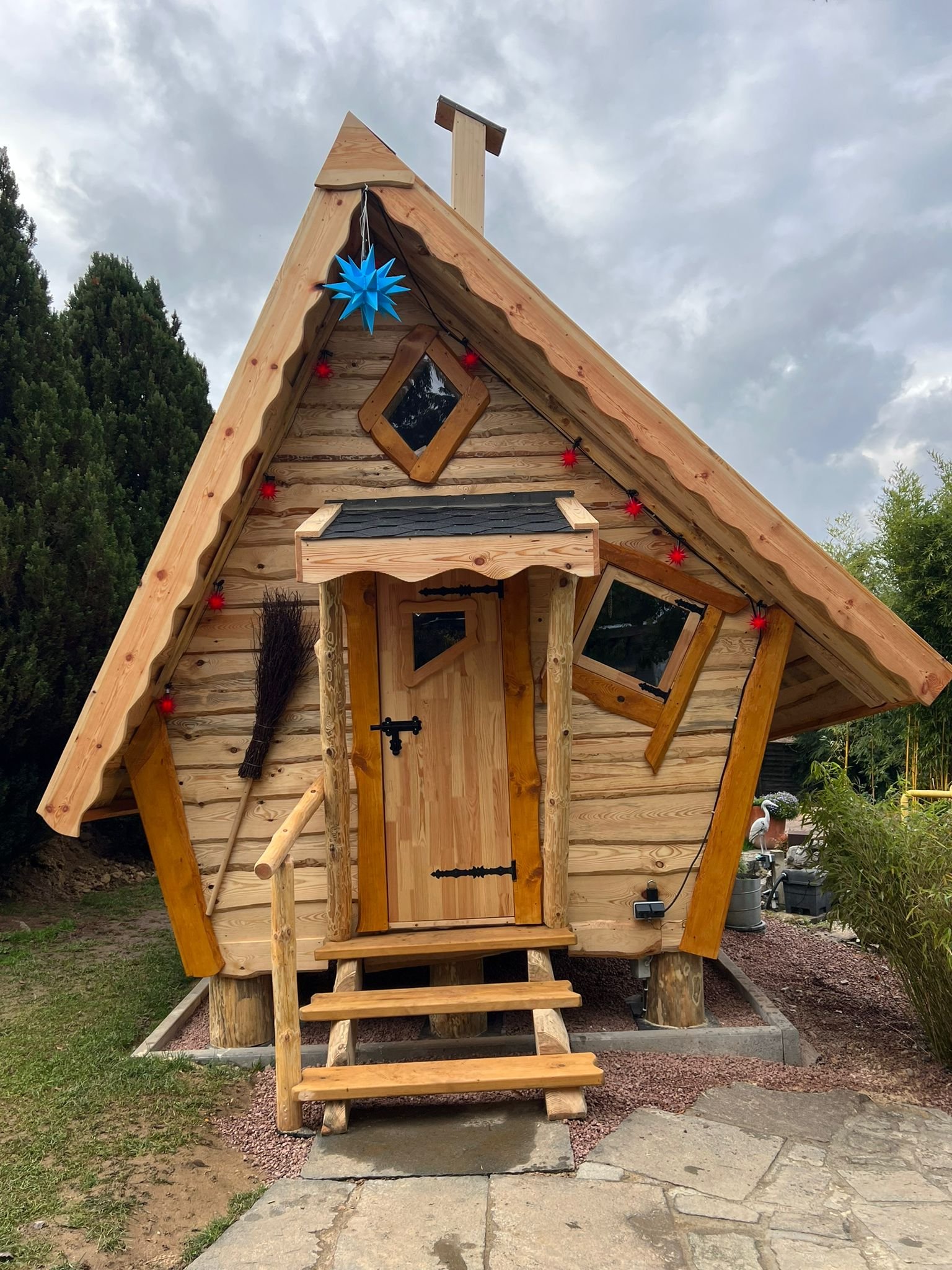 TimberTeam witch-house style timber cabin